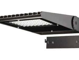 SG Armaturen Langfoss LED projektør 14000 lumen grå til udendørs montering