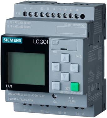 Siemens LOGO! 24CE logisk modul med display og 8 digitale indgange