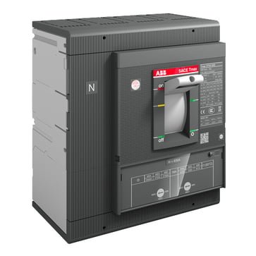 ABB Tmax XT5N maksimalafbryder 630A 4-polet med termomagnetisk udløser