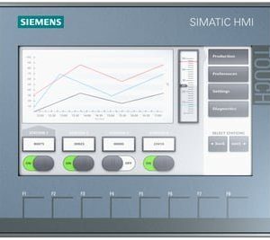Siemens SIMATIC HMI KTP700 Basic DP operatørpanel med 7 tommer TFT-skærm og Profibus-interface