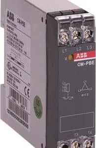 ABB CM-serie overvågningsrelæ 3-faset til DIN-skinne montering