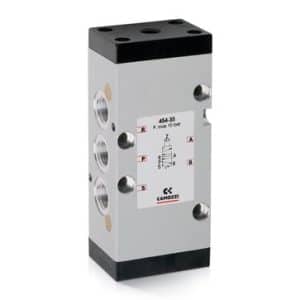 Camozzi pneumatisk 5/2-vejs ventil i aluminium med G1/4 porttilslutning
