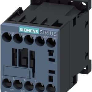 Siemens power kontaktor 3-polet AC-3 7A med skrueterminaler