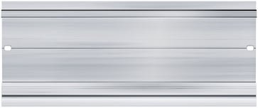 Siemens S7-1500 profil rail 2000 mm galvaniseret monteringsskinne med integreret DIN-skinne