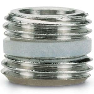 Camozzi prop R1/8" i messing med PTFE tætning til pneumatiske systemer