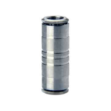 Camozzi push-in fitting 4 mm messing lige kobling til pneumatik