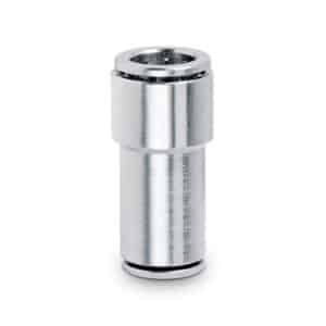 Camozzi push-in fitting lige reduktion 12mm til 10mm i messing