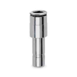 Camozzi push-in fitting lige messing 6mm til 4mm pneumatik