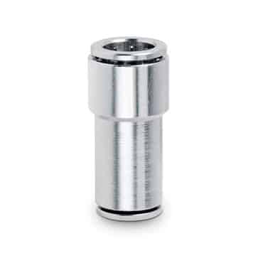 Camozzi push-in fitting reduktion i messing til pneumatik 10mm til 8mm