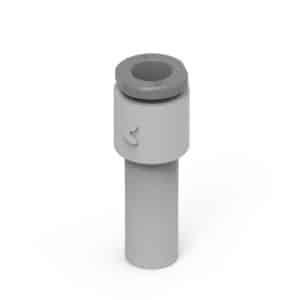 Camozzi push-in fitting lige reduktion 4-6 mm i PA11 til pneumatiske systemer