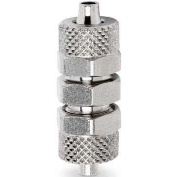 Camozzi push-on fitting i messing til pneumatisk slange 8/6 til 6/4 mm