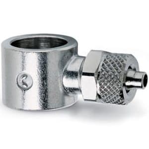 Camozzi Automation push-on fitting banjo ring messing 8/6 tube til 3/8 gevind