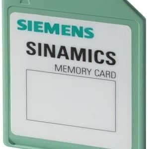 Siemens SD-kort 512 MB til SINAMICS frekvensomformere og servomotordrev