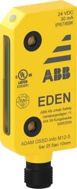 ABB Jokab Safety berøringsløs sikkerhedsføler M12 5-polet IP69K