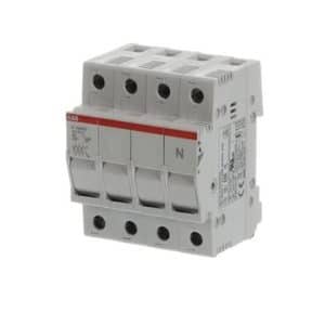 ABB sikringsholder 3-polet plus nul til 10,3x38 mm finsikringer 32A 690V
