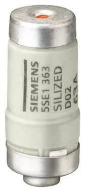Siemens Silized D02 halvledersikring 35A sort