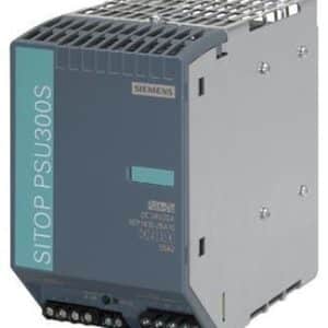 Siemens SITOP strømforsyning 24V 20A til DIN-skinne montering