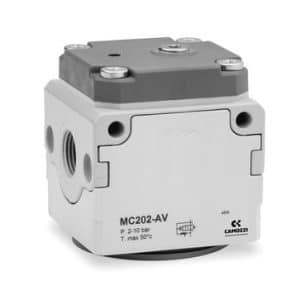 Camozzi soft start ventil MC238-AV med 3/8 tommer tilslutning til pneumatiske systemer