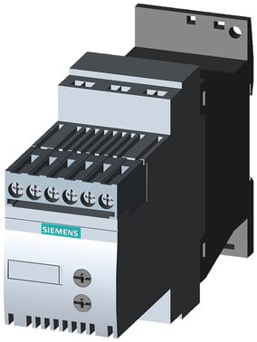 Siemens SIRIUS softstart 4kW 400V med integreret by-pass kontaktor