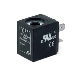 Camozzi Automation solenoid 12V DC 5W elektromagnetisk spole til pneumatikventiler
