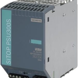 Siemens SITOP PSU300S stabiliseret DC-strømforsyning 24V 10A til DIN-skinne montering