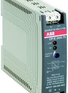 ABB CP-E strømforsyning 24V 0,75A til DIN-skinne montering