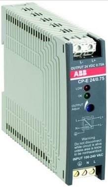 ABB CP-E strømforsyning 24V 0,75A til DIN-skinne montering
