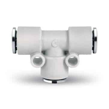 Camozzi T-fitting 12 mm technopolymer push-in pneumatisk