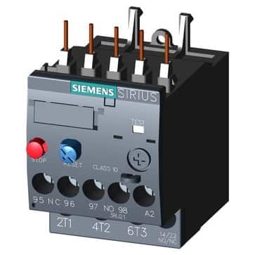 Siemens termorelæ 1.8-2.5A til motorbeskyttelse med direkte påbygning