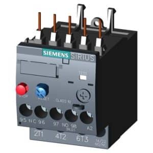 Siemens termorelæ 0.70-1.0A byggestørrelse S00 til motorbeskyttelse