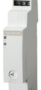Siemens tidsrelæ on-delay 5-100 sekunder med LED-indikering til DIN-skinne montering