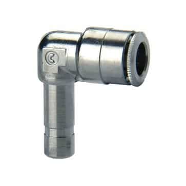 Camozzi vinkelkobling push-in 10mm messing pneumatisk fitting