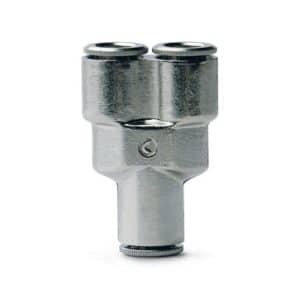 Camozzi Y-fitting push-in pneumatisk fitting 4mm messing