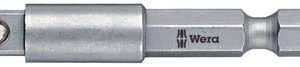 Wera 870/4 adapter til topnøgleindsatser med 1/4 tomme tilslutning