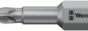 Wera bits PH1 25 mm med torsionszone til Phillips skruer