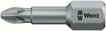 Wera bits PH1 25 mm med torsionszone til Phillips skruer