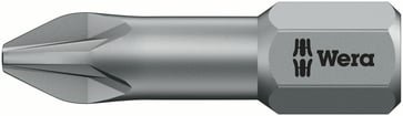Wera bits PZ 3x25 mm med Torsion-zone til Pozidriv-skruer