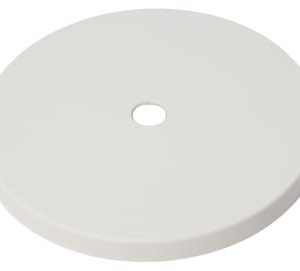 Elworks hvidt dæksel til lampeudtag 80 mm diameter