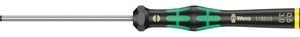 Wera 2035 elektronik-skruetrækker med lige kærv 0.50x3.0x80mm og Kraftform Micro greb
