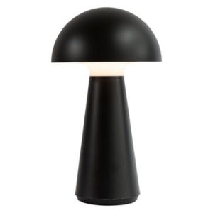 Sirius Sam genopladelig LED bordlampe 28 cm sort