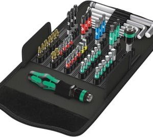 Wera Kraftform Kompakt 100 bitssæt med 52 dele i tekstilboks