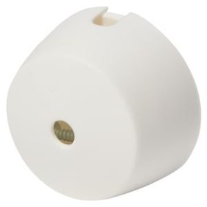 ELWORKS pendelroset mini hvid Ø55 mm med kabelaflastning