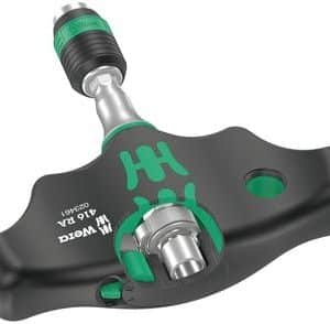 Wera 416 RA skraldenøgle 1/4 tommer udvendig sekskant med ergonomisk greb