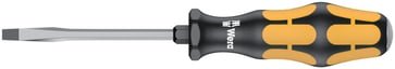 Wera 932 A skruetrækker med lige kærv og ergonomisk Kraftform Plus greb