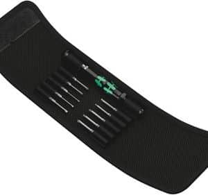 Wera Kraftform Kompakt Micro 11 Universal 1 skruetrækkersæt med bits-håndgreb og foldetaske