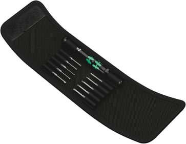 Wera Kraftform Kompakt Micro 11 Universal 1 skruetrækkersæt med bits-håndgreb og foldetaske