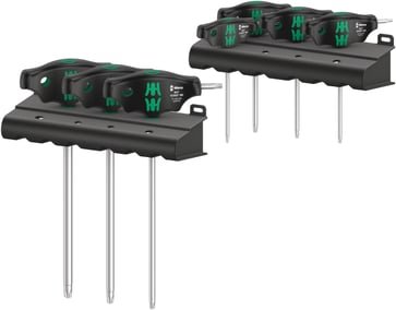 Wera 467/7 TORX HF Set 1 skruetrækkersæt med tværgreb og holdefunktion 7 dele
