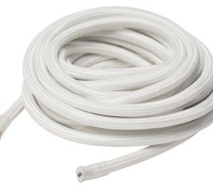 ELWORKS stofledning hvid 5 meter med 2x0,75mm ledere