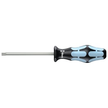 Wera Kraftform Plus TORX skruetrækker TX 20 i rustfrit stål med ergonomisk flerkomponentsgreb