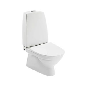 Ifo Sign børnetoilet i hvid keramik med Clean glasur og cisterne